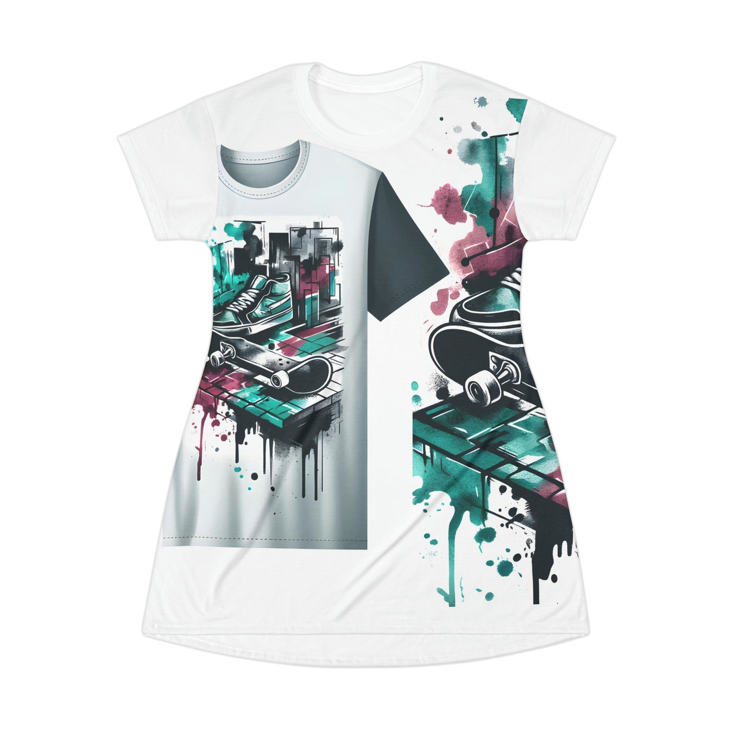 Urban Watercolor Dreams T-Shirt