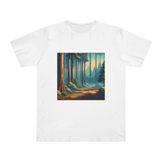 Retro Wilderness: 90s-Inspired Forest Dream T-Shirt