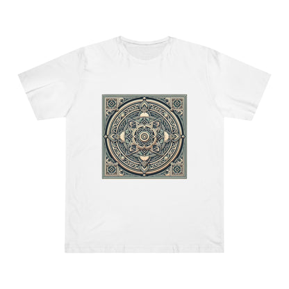GeometriX 2000: Retro Futurist T-Shirt with 3D Geometric Designs