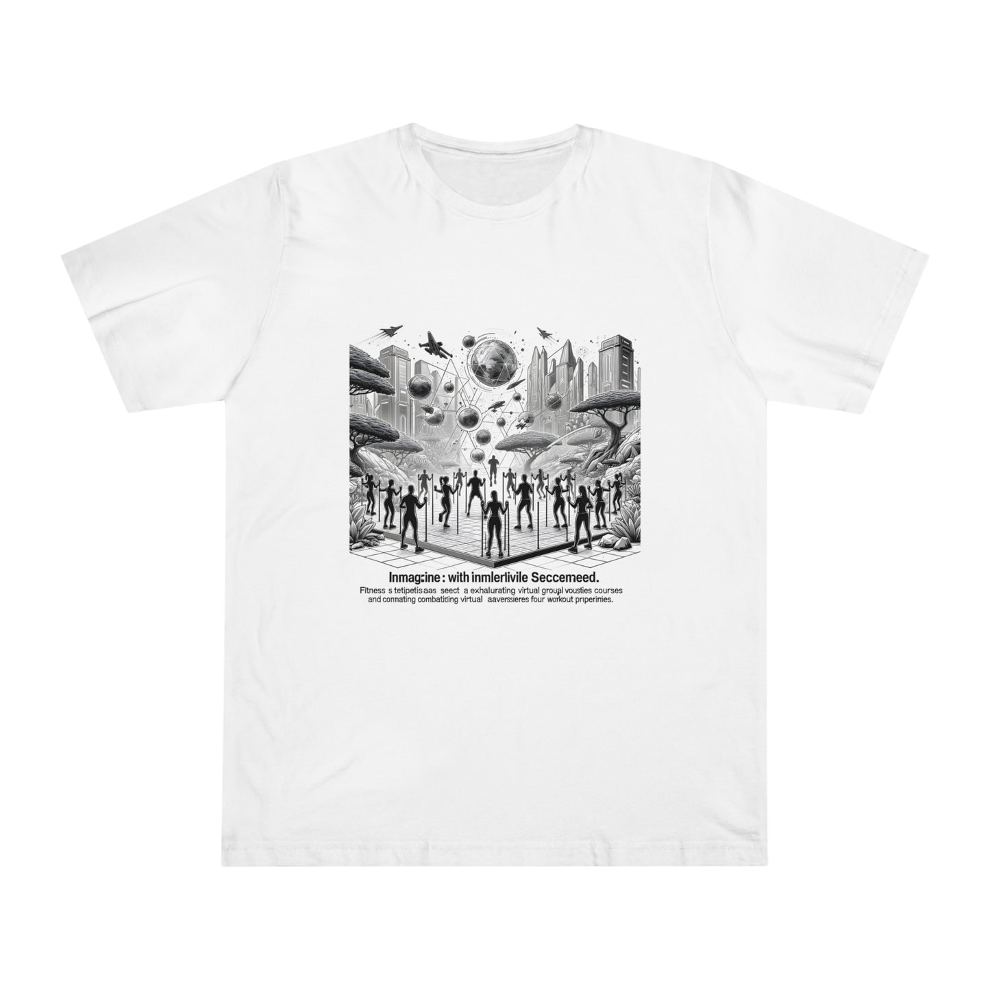 Virtual Fitness Adventure - Futuristic VR Workout