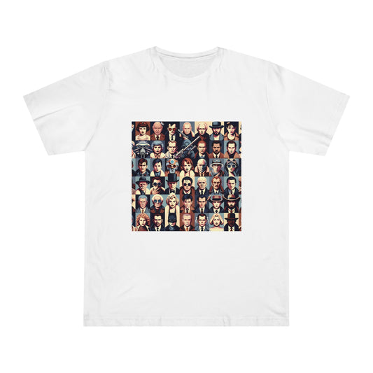 Retro Fandom Fusion: 90s-2000s Mashup Tee