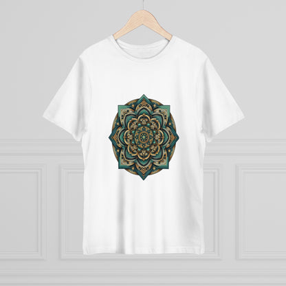 Turquoise Geometry: Vintage Mandalas in Gold & Black