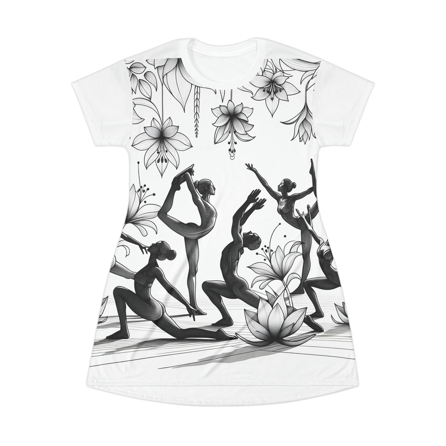 Blooming Asanas: Serene Garden Yoga