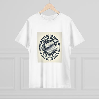 Fit & Fabulous: Retro Fitness Class Badge Tee