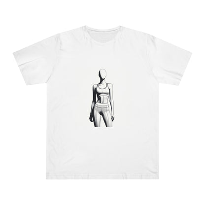 Minimal Athleisure Influence Vector Tee