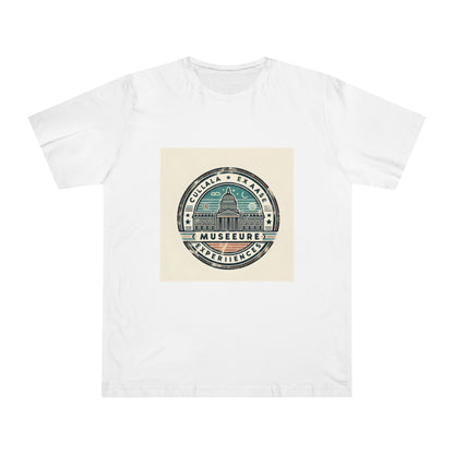 Cultural Treasures in Time: Retro Museum Badge Tee