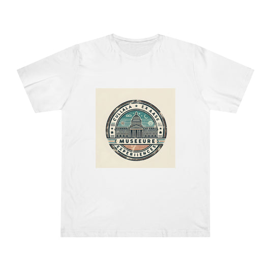 Cultural Treasures in Time: Retro Museum Badge Tee