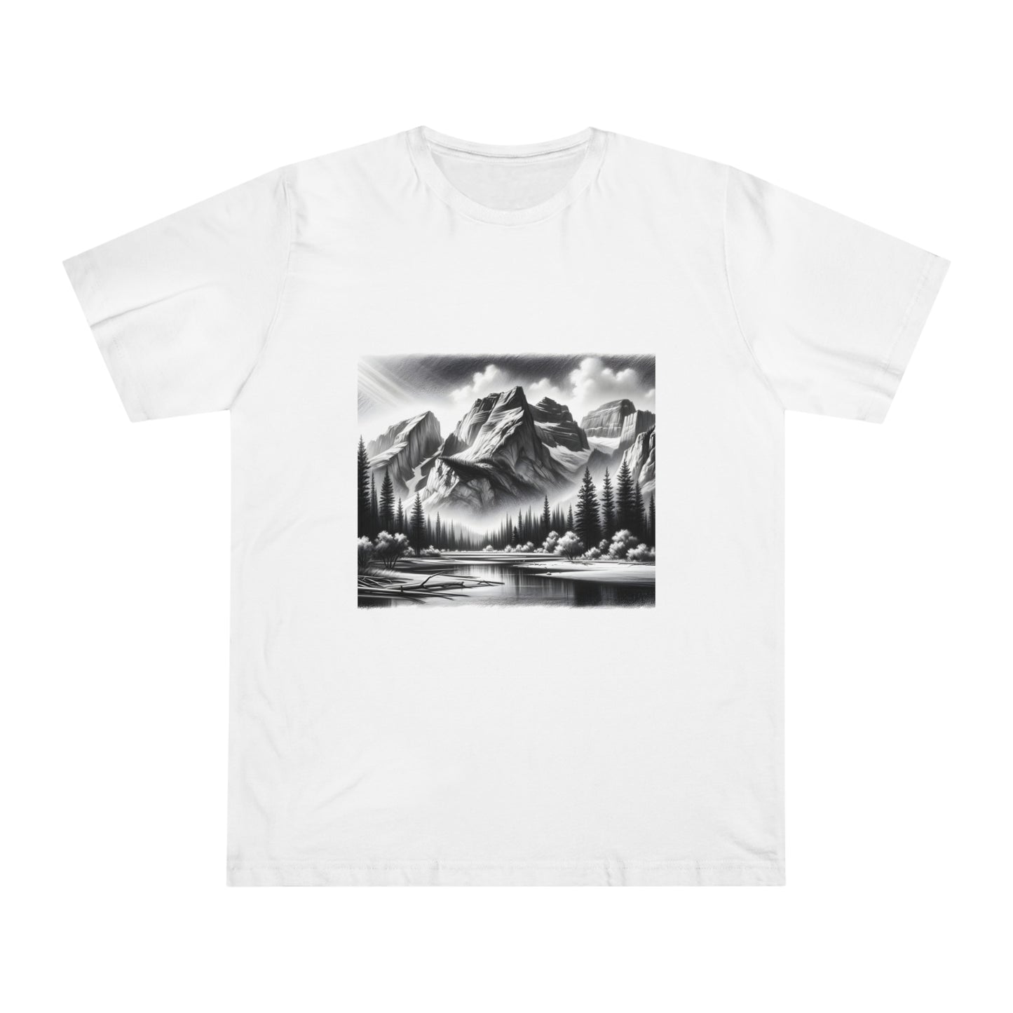 Natures Monochrome Masterpiece: National Parks in Charcoal