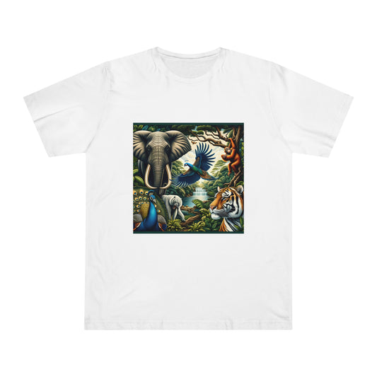 Zoo-Scape: Wild Animal Montage T-Shirt