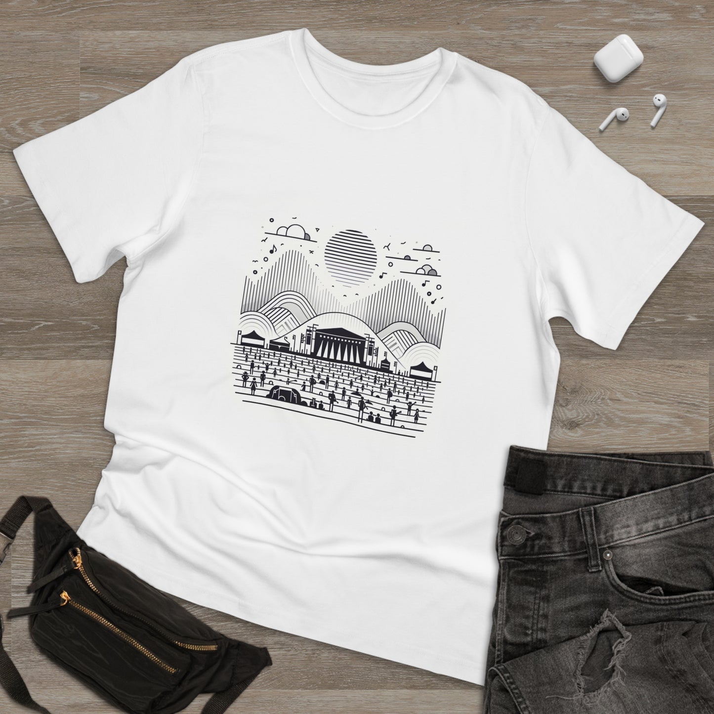 MegaMelodies Music Festival Tee: Rob Janoffs Vibrant Vector Creation