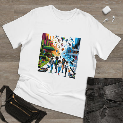 Pixel Quest: Retro Realm Rumble Tee