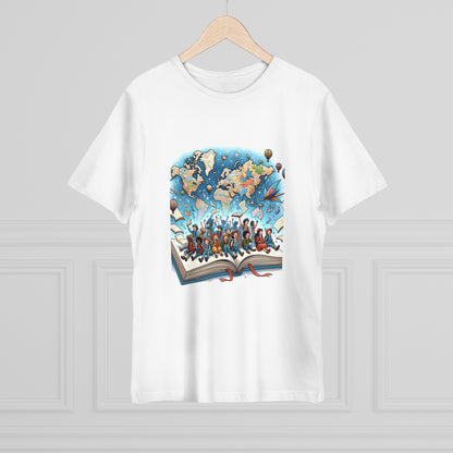 Enchanted Explorations: Whimsical World Map Wonders T-Shirt