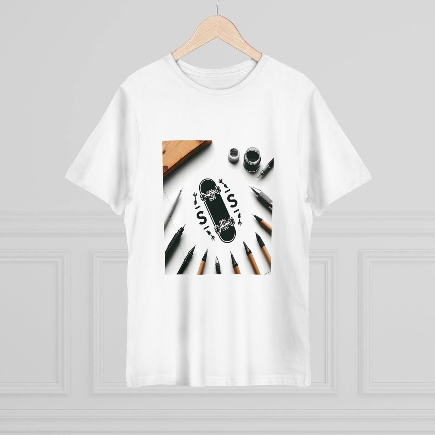 Skate Ink: Minimalist Skateboarding Culture Tee