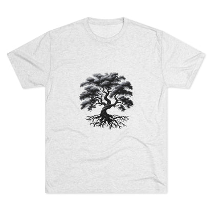 Entwined Majesty Monochrome Tree T-Shirt
