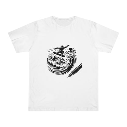 Extreme Sketch: Minimalist Sports Logo Tee