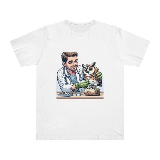 Wise Wings: Gentle Care Owl Tee