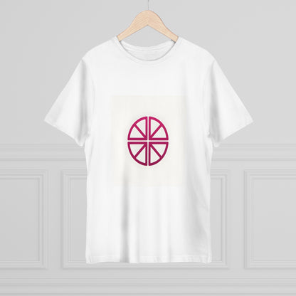 Fuchsia Fusion: Minimalist Fandom Mashup Tee
