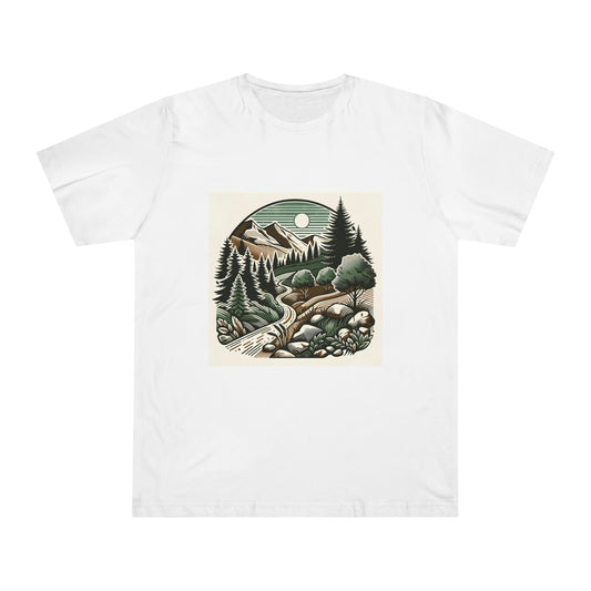 Nature Wanderer: Vintage Hiking Trails Tee