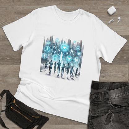 Futuristic Fitness Guides T-Shirt