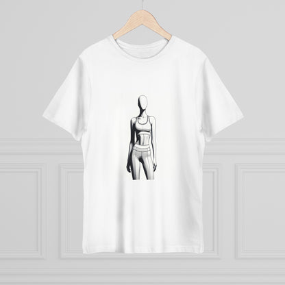 Minimal Athleisure Influence Vector Tee