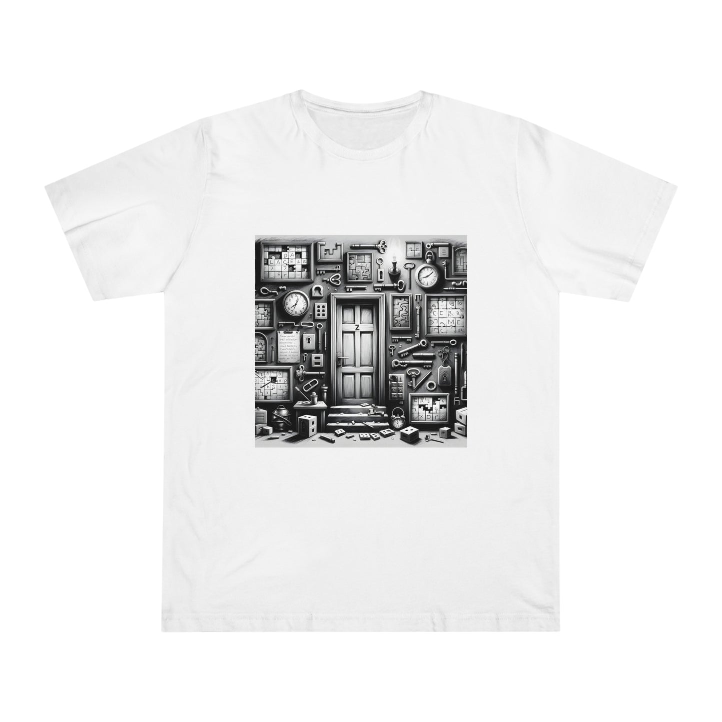 Shadowed Enigmas: Monochrome Escape Room