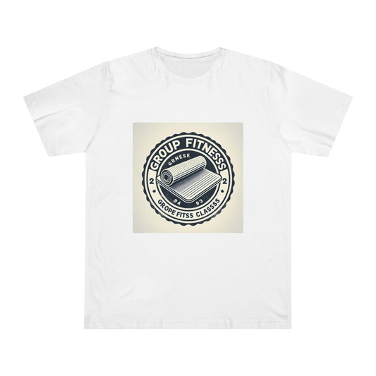 Fit & Fabulous: Retro Fitness Class Badge Tee