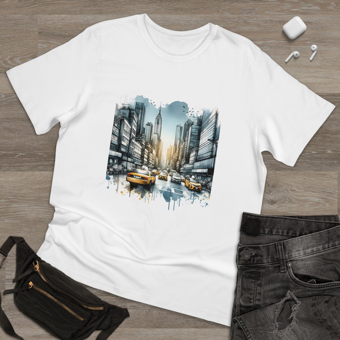 Cityscape Symphony: Watercolor Wonders