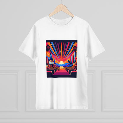 Neon Poster Extravaganza - Acid Art Illustration T-Shirt