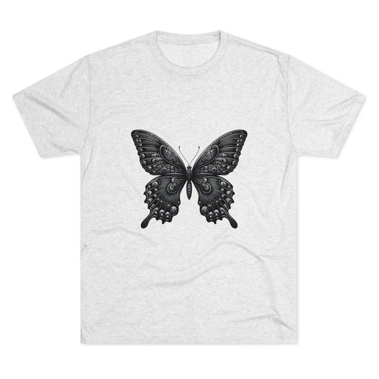 Monochrome Majesty Butterfly Tee