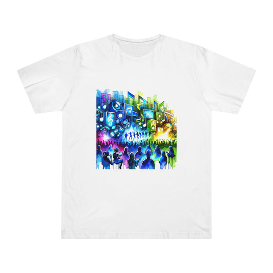 Virtual Rhapsody: Electro Splash Tee