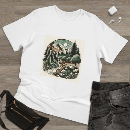 Nature Wanderer: Vintage Hiking Trails Tee