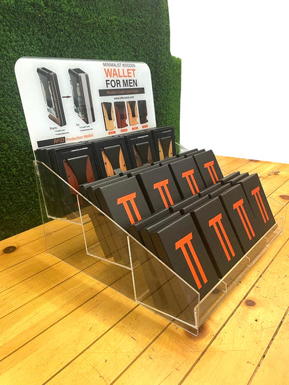 36 Credit Card Holder Bundle + Free Acrylic Display