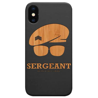 Army Rank Sergeant - Engraved