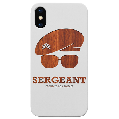 Army Rank Sergeant - Engraved