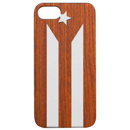 Flag Puerto Rico - Engraved