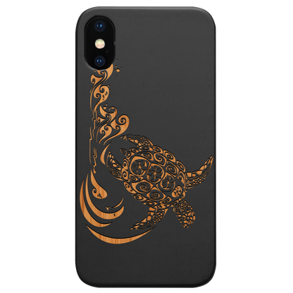 Hawaiian Turtle 3 - Engraved
