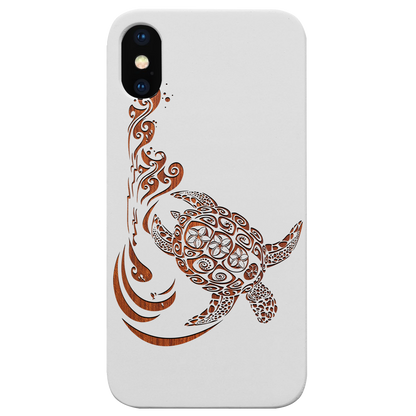 Hawaiian Turtle 3 - Engraved