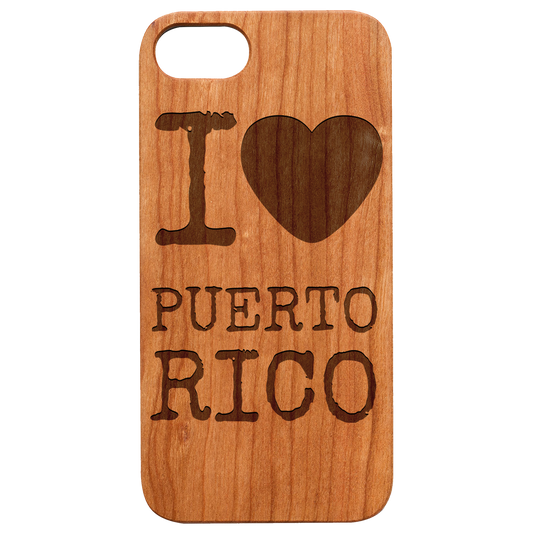 I Love Puerto Rico - Engraved