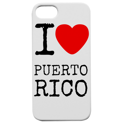 I Love Puerto Rico - UV Color Printed