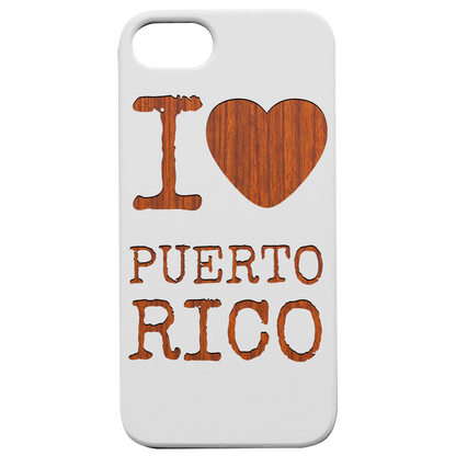 I Love Puerto Rico - Engraved