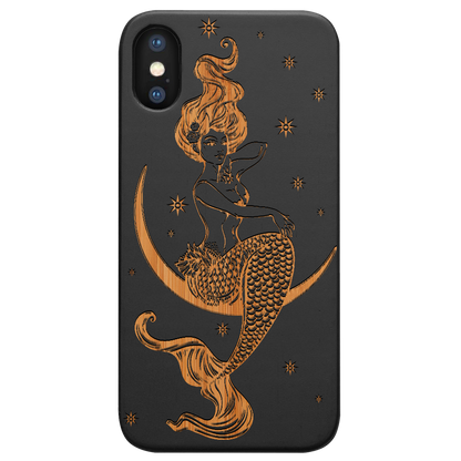 Mermaid In The Moon - Engraved