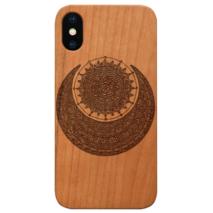 Moon With Sun - Engraved