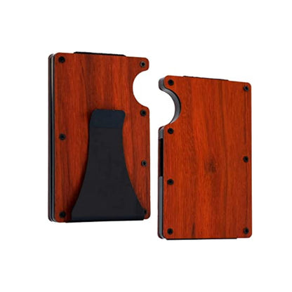 Customized Credit Card Holder With Money Clip