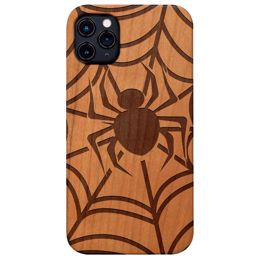 Spider Web - Engraved