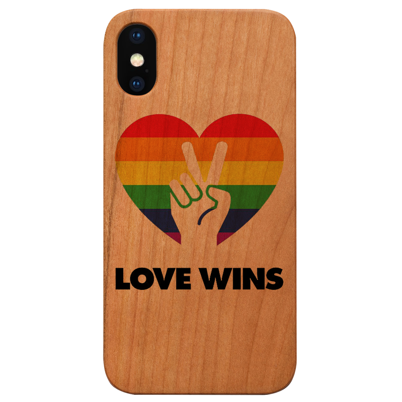 Pride Love Wins 2 - UV Color Printed