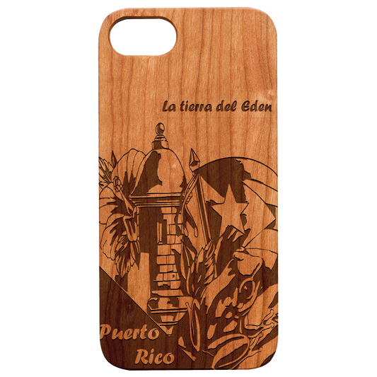 Puerto Rico Collage - Engraved