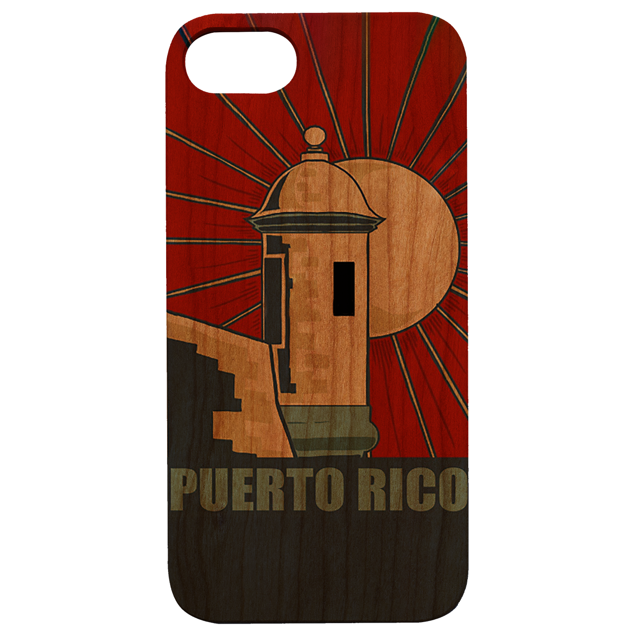 Puerto Rico Stamp - UV Color Printed