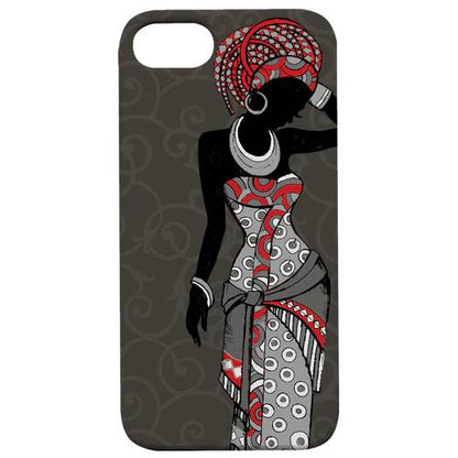 African Woman - UV Color Printed