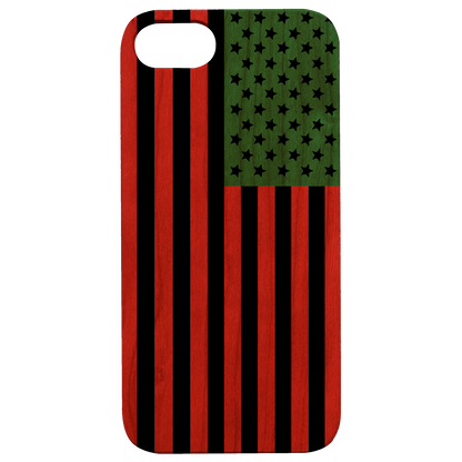 Afro American Flag - UV Color Printed