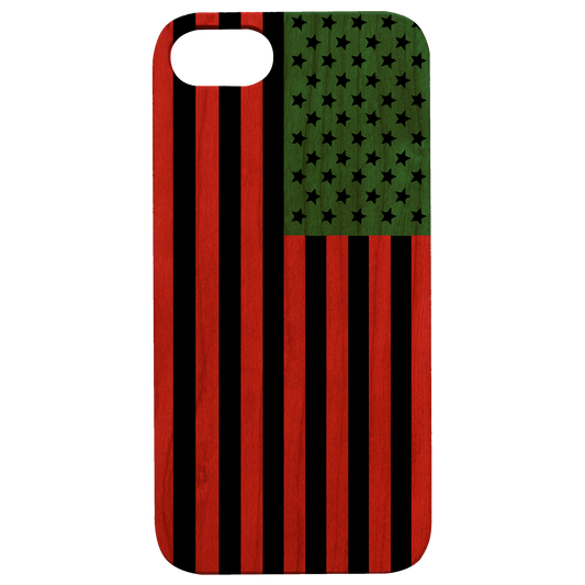 Afro American Flag - UV Color Printed